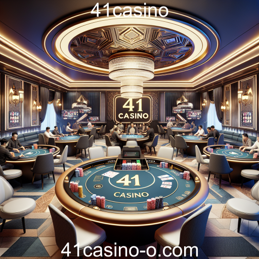 Descubra o Poker Room do 41casino: O Destino Ideal para os Amantes do Poker